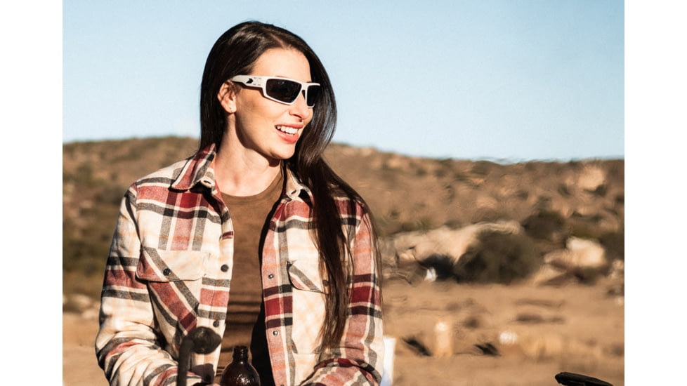 Gatorz Warhawk Sunglasses, Black, Silver Logo, Smoke, Black, One Size, 841235127281