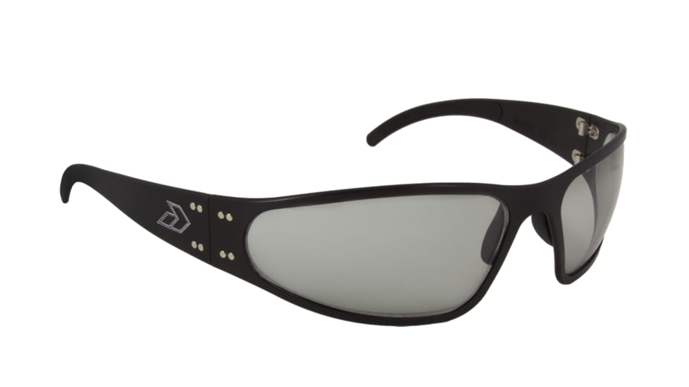 Gatorz Wrablk01tMbp Wraptor Black Frame Grey Transitional Lens Sunglasses