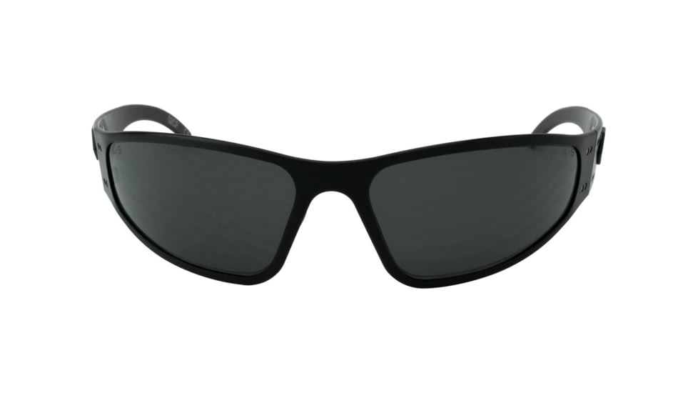 Gatorz Wraptor Ansi Z87.1 Sunglasses, Black Frame, Smoked Anti Fog Lens, WRAZBLK01A