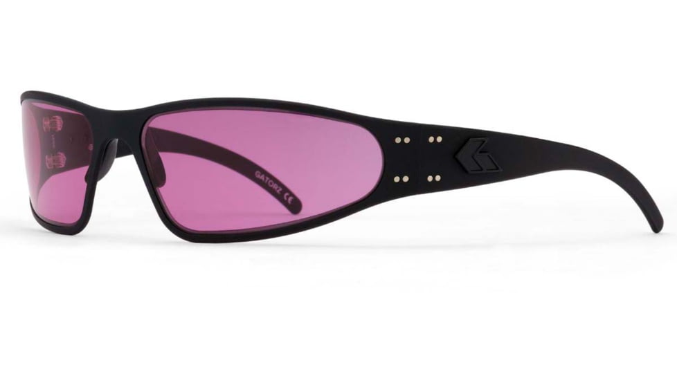 Gatorz Wraptor Milspec Ballistic Z87.1 Sunglasses, Blackout Frame, Shooting Day,w/ Anti-Fog Lens, GZ-02-028