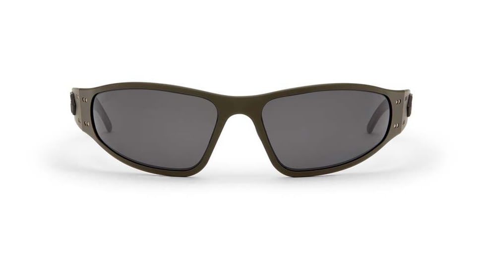 Gatorz Wraptor Milspec Ballistic Z87.1 Sunglasses, Cerakote OD Green Frame, Smoke w/Anti-Fog Lens, GZ-02-202