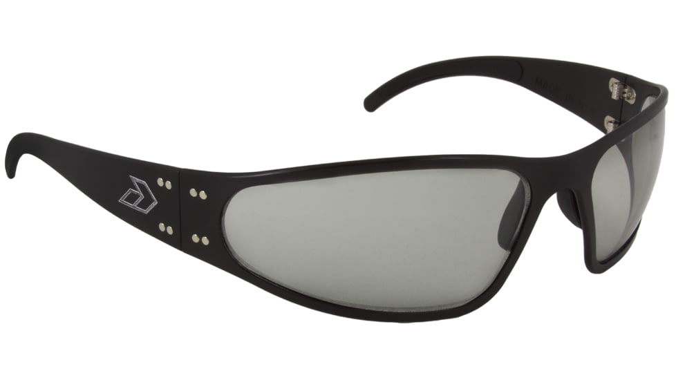 Gatorz Wraptor Sunglasses, Black Frame, Photochromic Grey Lens WRABLK01T