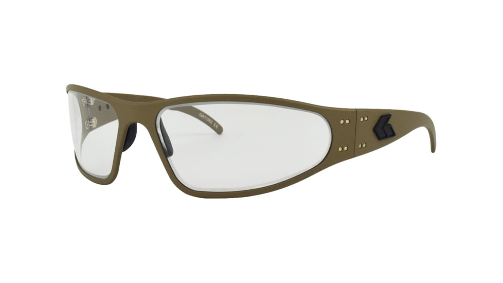 Gatorz Wraptor Sunglasses, Cerakote Tan Frame, Inferno Photochromic Lens, WRACTN01T