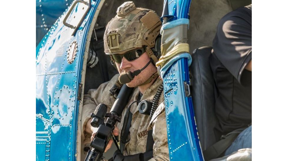 Gatorz Wraptor Sunglasses, Grey Lens, Cerakote Military Tan Frame WRACTN01