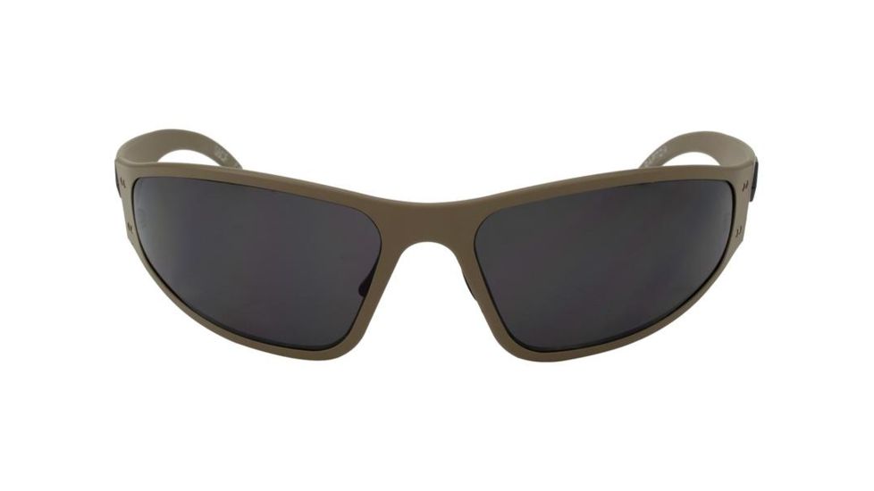 Gatorz Wraptor Sunglasses, Grey Lens, Cerakote Military Tan Frame WRACTN01