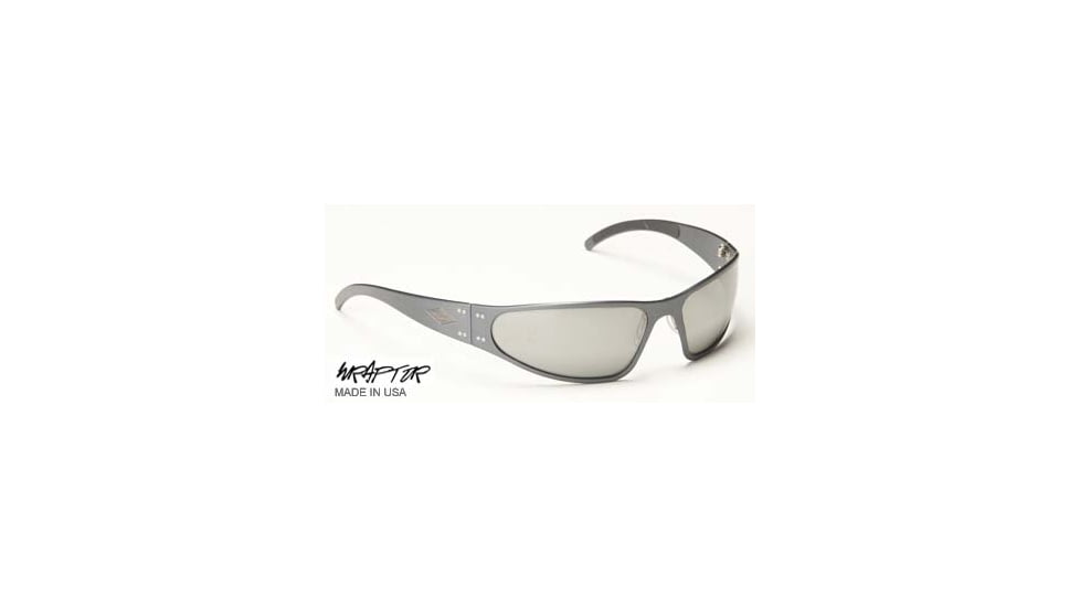 Gatorz Wraptor, Gunmetal Frame, Chrome Lens