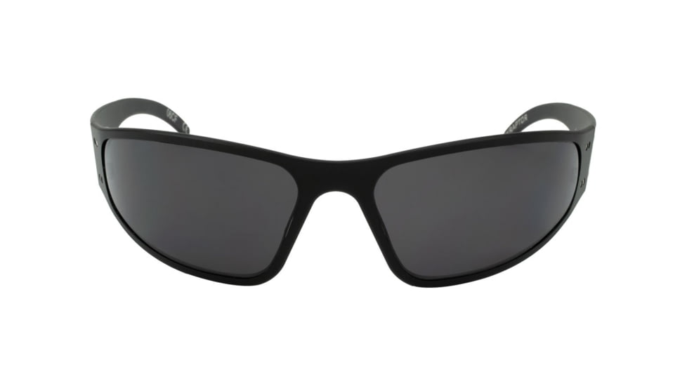 Gatorz Wraptor Sunglasses, Patriot Red Line American Flag, Smoked Polarized Lens, RL-WRABLK01P