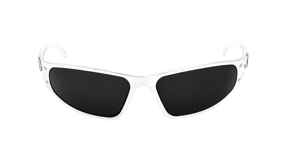 Gatorz Wraptor Sunglasses, Polished Frame, Grey Polarized Lens WRAPOL01P