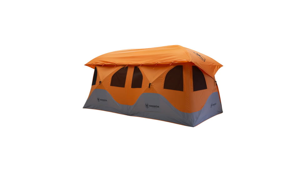 Gazelle 8 Person T8 Hub Tent, Sunset Orange, 012642021350