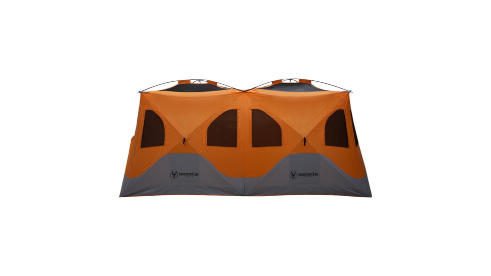 Gazelle 8 Person T8 Hub Tent, Sunset Orange, 012642021350