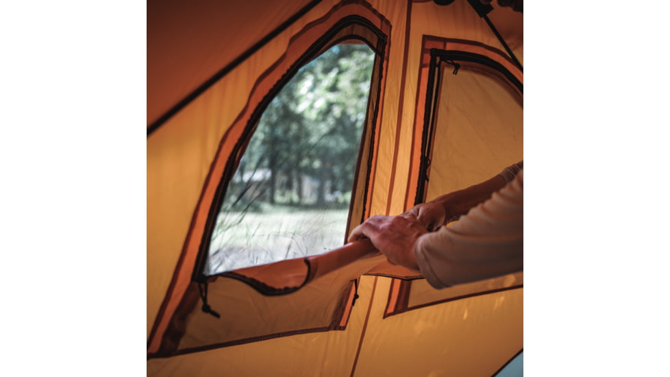 Gazelle 8 Person T8 Hub Tent, Sunset Orange, 012642021350