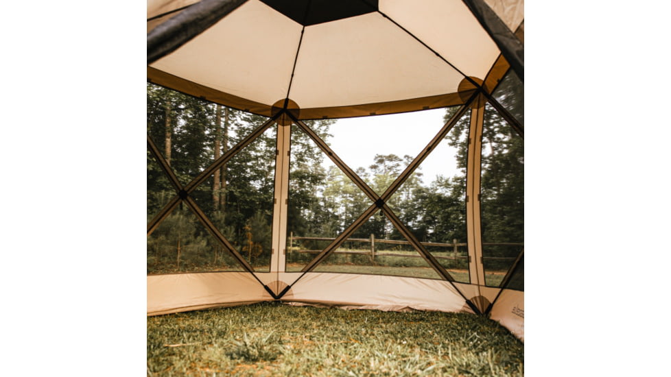 Gazelle G5 5-Sided Portable Gazebo, Desert Sand, 4-Person, GG502DS