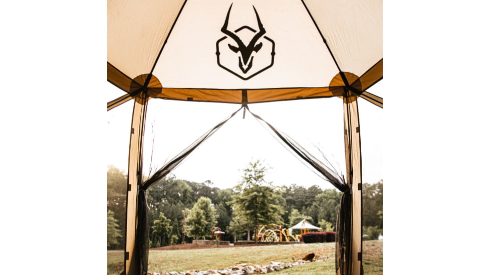 Gazelle G5 5-Sided Portable Gazebo, GG502DS, Desert Sand, 4-Person, GG502DS