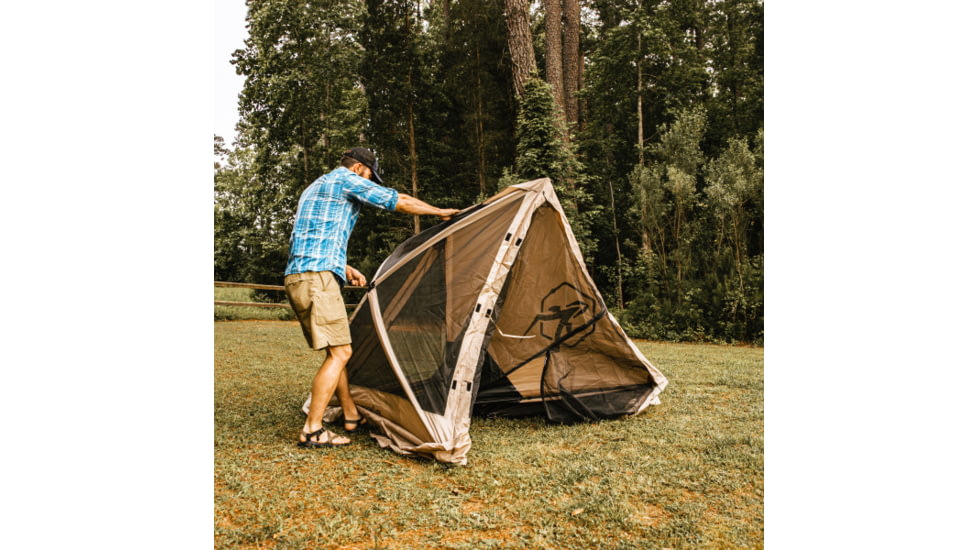 Gazelle G5 5-Sided Portable Gazebo, GG502DS, Desert Sand, 4-Person, GG502DS