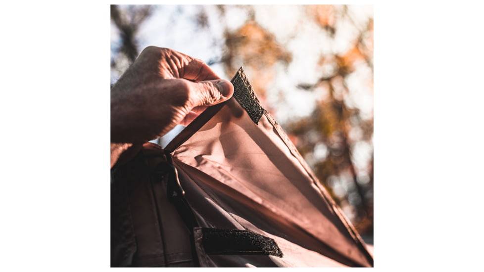 Gazelle G6 6-Sided Portable Gazebo Pop-Up Hub Screen Tent, 3 Pack of Wind Panels, Desert Sand, 8-Person, GK908