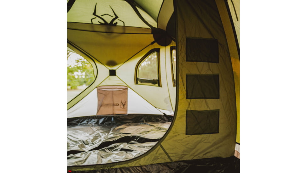 Gazelle Gazelle T3 Tandem Pop-Up Portable Camping Hub Tent, Alpine Green, 6-Person, GT350GR