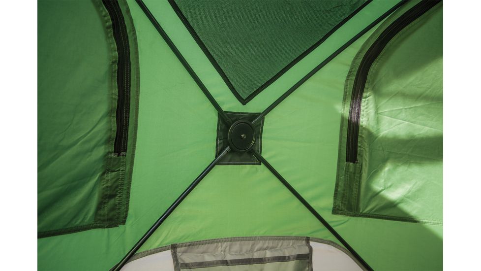 Gazelle Pop Up Portable Camping Hub Tent, 4 Person, Green, Large 30400