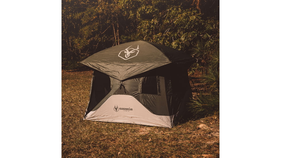 Gazelle T3X Portable Hub Tent, Alpine Green, 3-Person, GT301GR