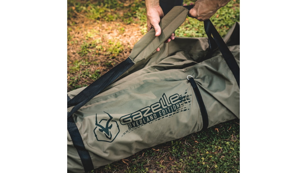 Gazelle T4 Plus, T4 Tandem, &amp; T8 Water-Resistant Duffle Bag, Alpine Green, GA117