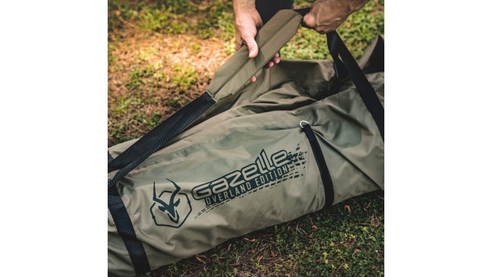 Gazelle T4 Water-Resistant Duffle Bag, Alpine Green/Oak Moss, GA116