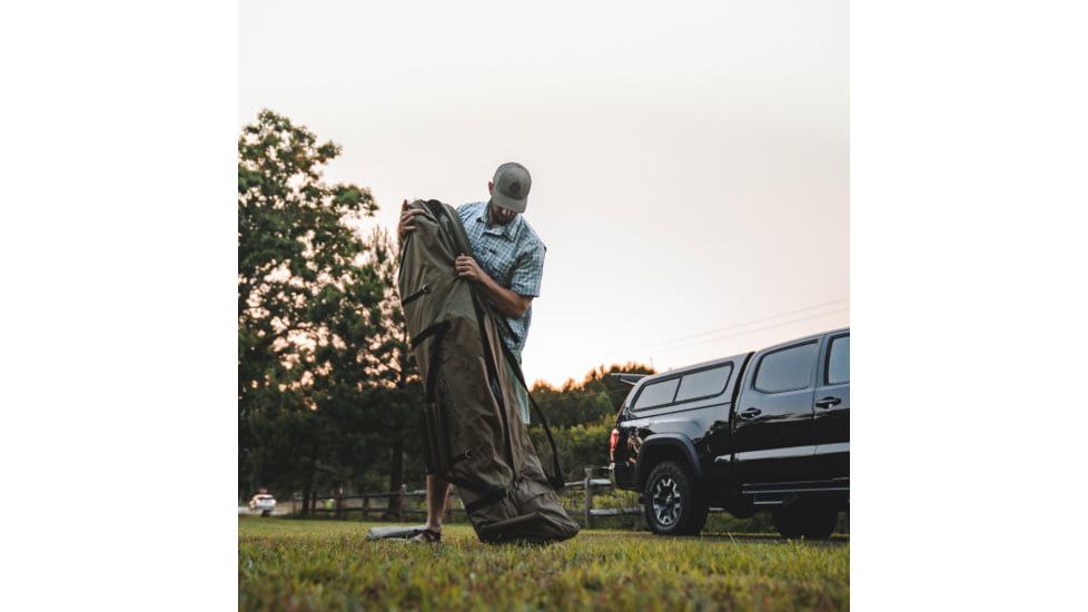 Gazelle T4 Water-Resistant Duffle Bag, Alpine Green/Oak Moss, GA116