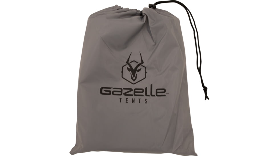 Gazelle Tandem 6-Sided Gazebo Footprint, Black, GA118