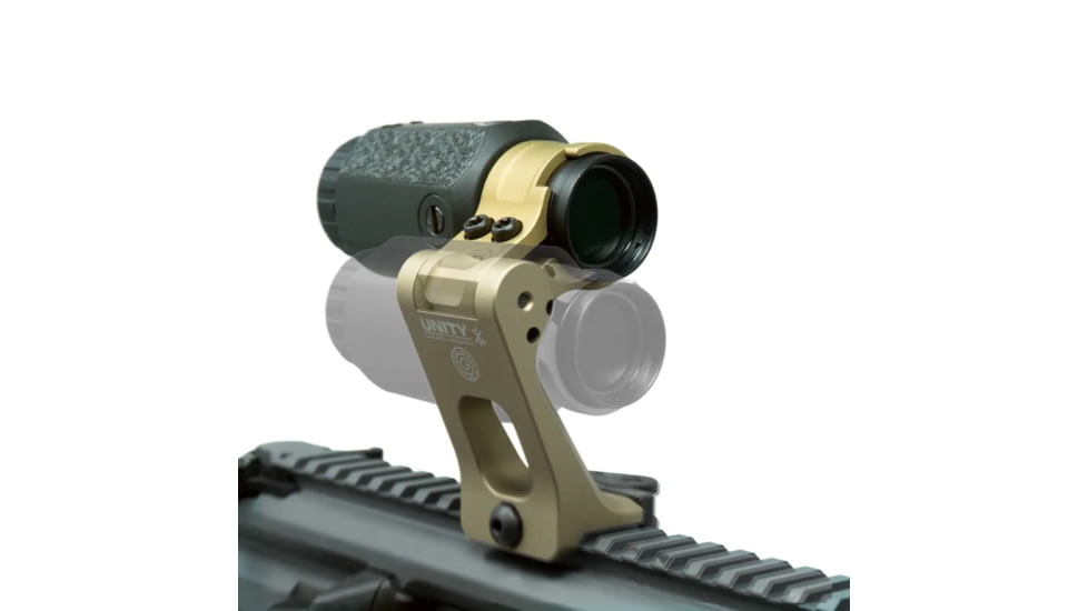 GBRS Group FTC, 30MM Magnifier Mount, Anodized Finish, Flat Dark Earth, GEAR-FTC30MM-FDE