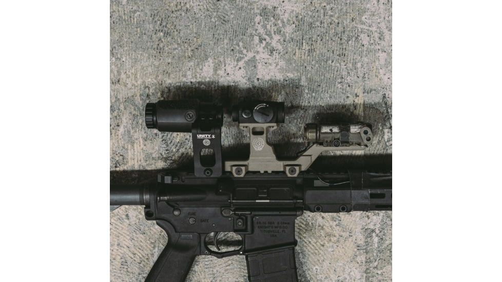 GBRS Group FTC, OMNI Magnifier Mount, Anodized Finish, Flat Dark Earth, GEAR-FTCOMNI-FDE