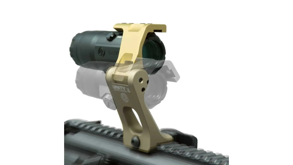 GBRS Group FTC, OMNI Magnifier Mount, Anodized Finish, Flat Dark Earth, GEAR-FTCOMNI-FDE