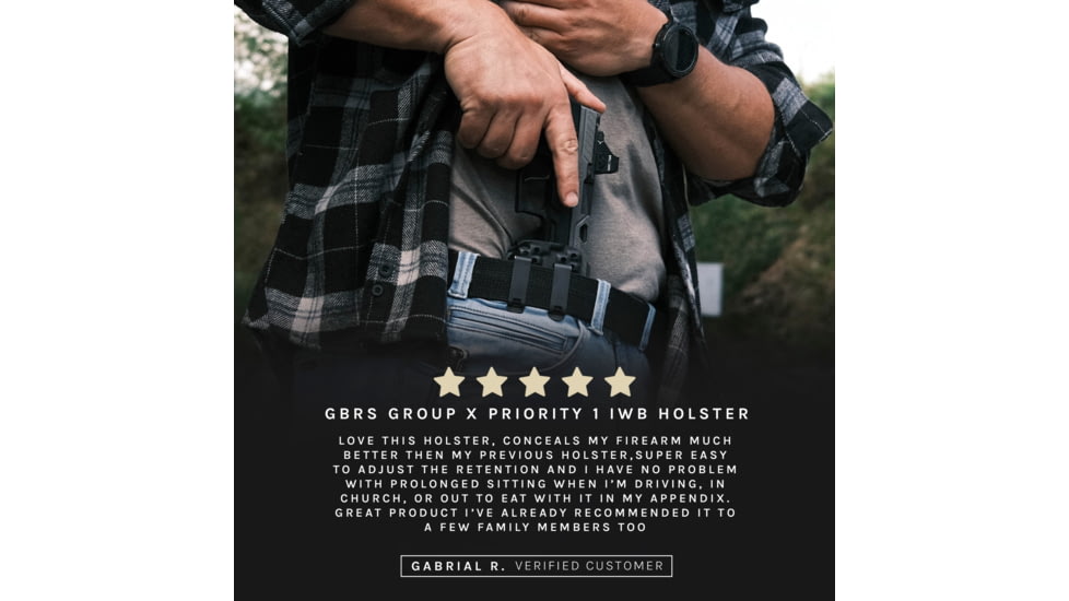 GBRS Group x Priority 1 IWB Holster