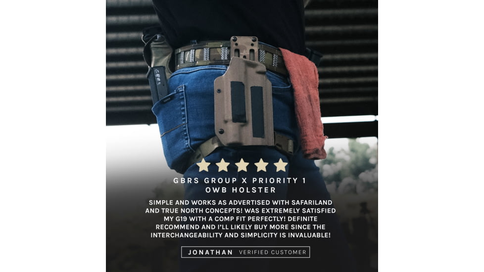 GBRS Group x Priority 1 OWB Belt Holster