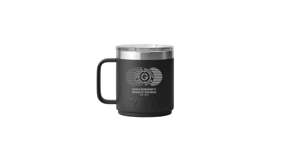 GBRS Group 10oz Yeti Stackable Mug, Black, One Size, MUG-BLK-INS