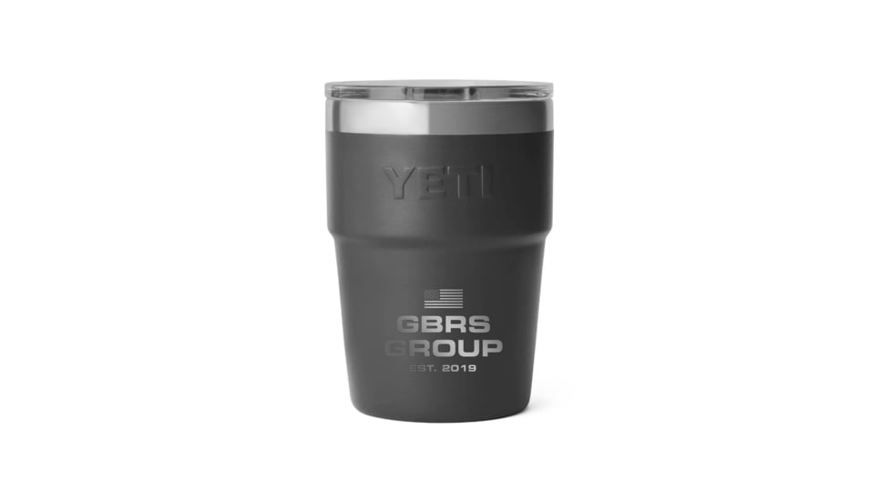 GBRS Group 16 oz Yeti Rambler, Black, YETI-BLK-INS25-16