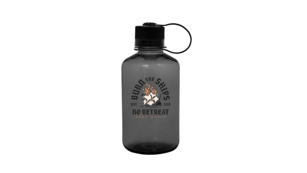 Gbrs Group Gear GBRS Group Burn The Ships Nalgene Water Bottle, NAL-SMK-BTS