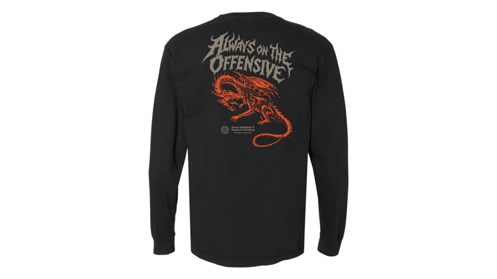 Gbrs Group Gear GBRS Group Dragocide Long Sleeve Shirt, LS-GRY-DRGO-XL