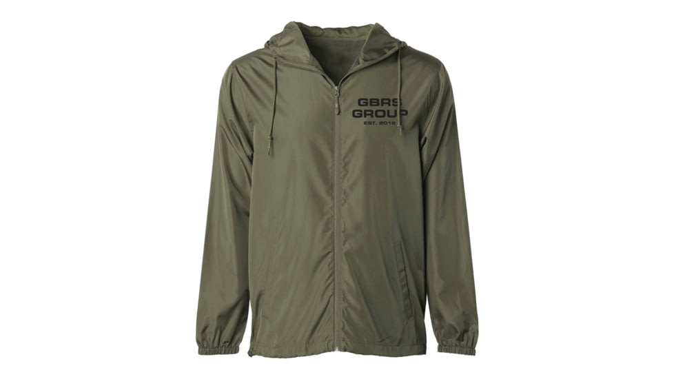 Gbrs Group Gear GBRS Group Instructor Windbreaker Jacket, WB-GRN-INS-26-2XL