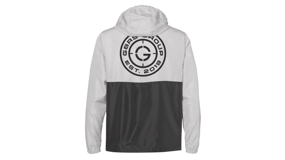 Gbrs Group Gear GBRS Group Instructor Windbreaker Jacket, WB-WHTGRT-INS-L