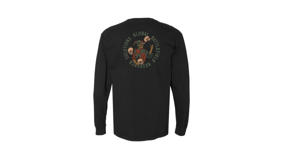 Gbrs Group Gear GBRS Group Jokers Wild Long Sleeve Shirt, LS-BLK-TNV3-L