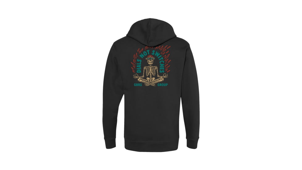 GBRS Group Lotus Pullover Hoodie - Men's, Black/Multicolor, Large, PO-BLK-LTS-L