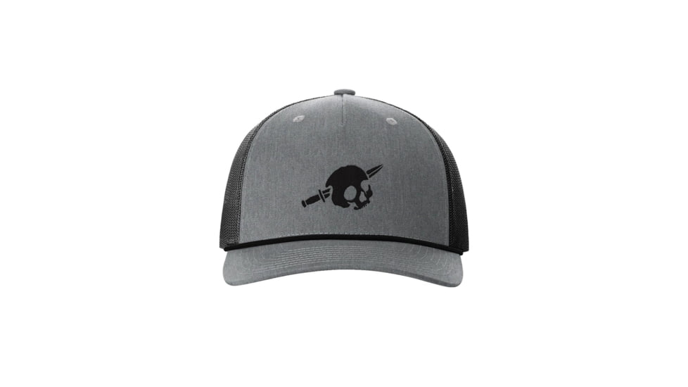 Gbrs Group Gear GBRS Group Skull &amp; Dagger Trucker Hat, HAT-TRK-GRY-SAD