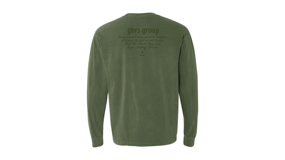 Gbrs Group Gear GBRS Group Tempted At Times Long Sleeve Shirt, LS-HEM-TAT-XL