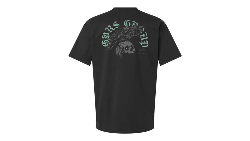 Gbrs Group Gear GBRS Group The Omen Oversized Short Sleeve Shirt, OVS-SS-BLK-OMN-26-2XL