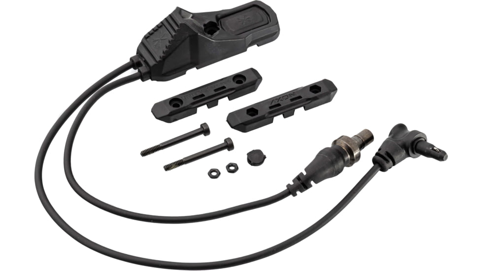 GBRS Group UNITY Tactical AXON Switch SureFire Crane Laser, 7 inch Light, 10 inch Laser, Black, GEAR-AXN-S7I10B