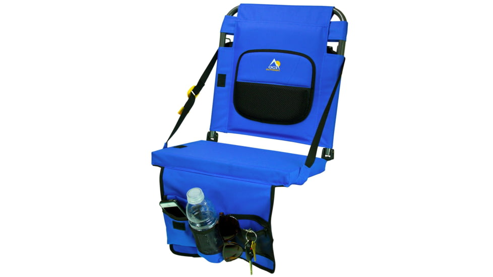 GCI Outdoor BleacherBack Lumbar, Royal Blue, bleacherback-lumbar