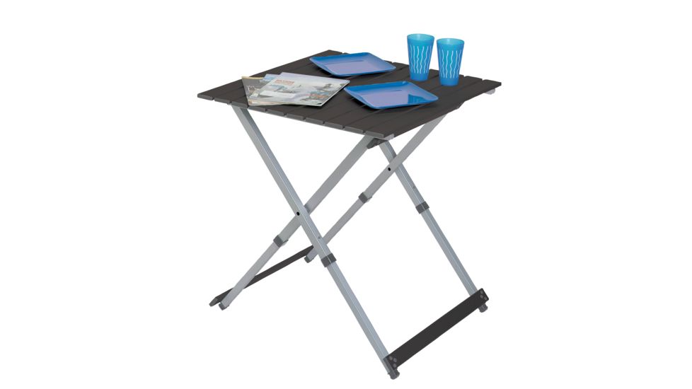 Compact Camp Table 25-Black/Chrome