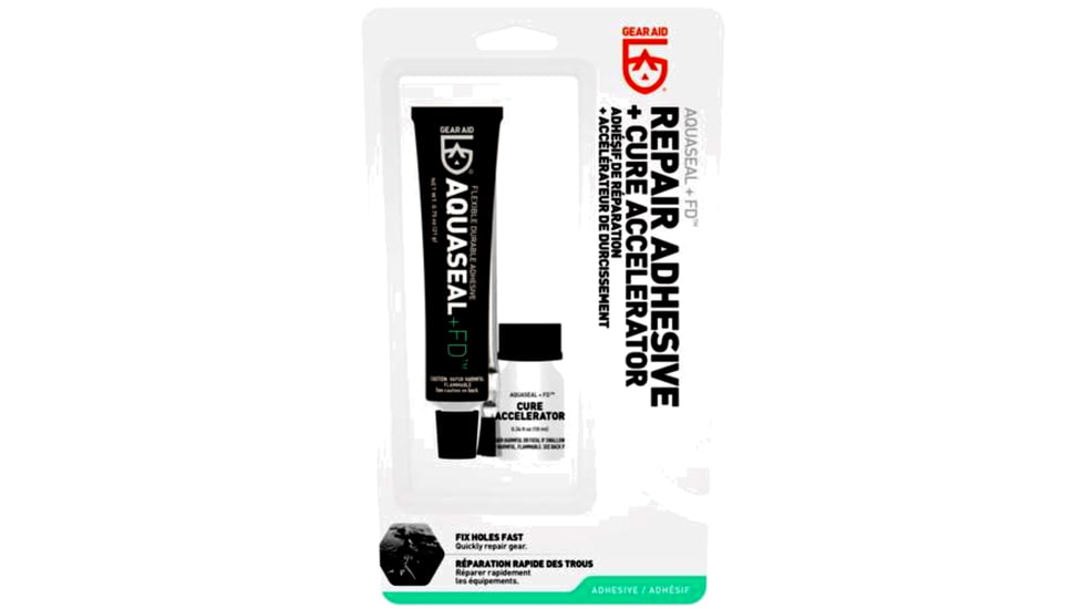 Gear Aid Aquaseal FD Repair Adhesive &amp; Cure Accelerator 0.75 oz, GA11110