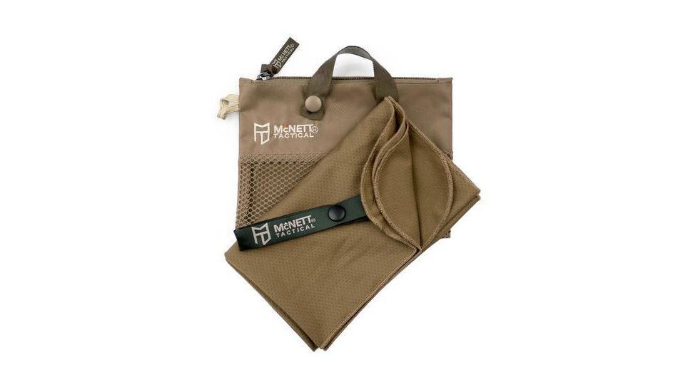 Gear Aid Tactical Microfiber Cooling Towel, 15x36in, Coyote MCN 44700