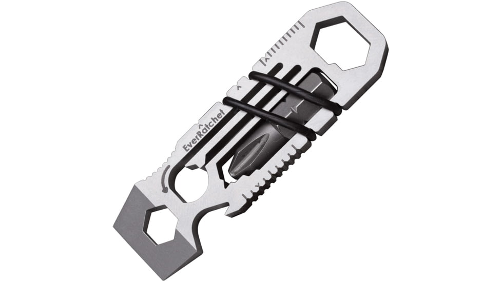 Gear Infusion EverRatchet Keychain MultiTool, 2.5 overall, Stainless construction, 226004101