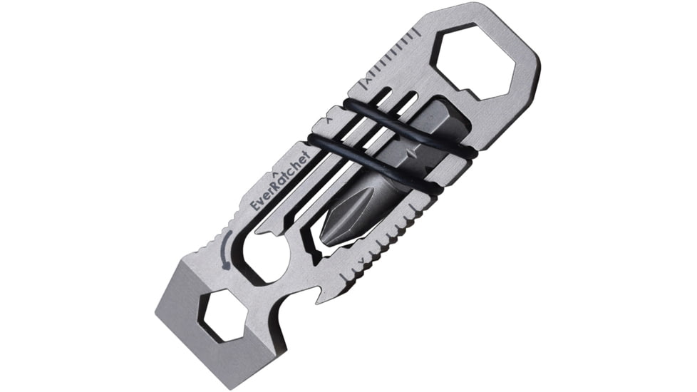 Gear Infusion EverRatchet Keychain MultiTool, 2.5 overall, Titanium construction, 226004001
