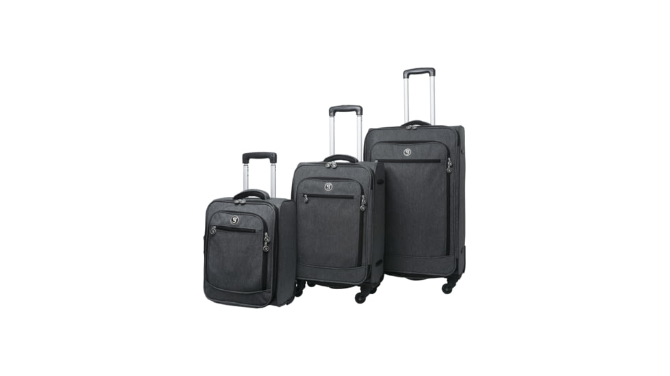 Geckobrands OPTIVATE X17 LUGGAGE SET, GLG-18891ASRT